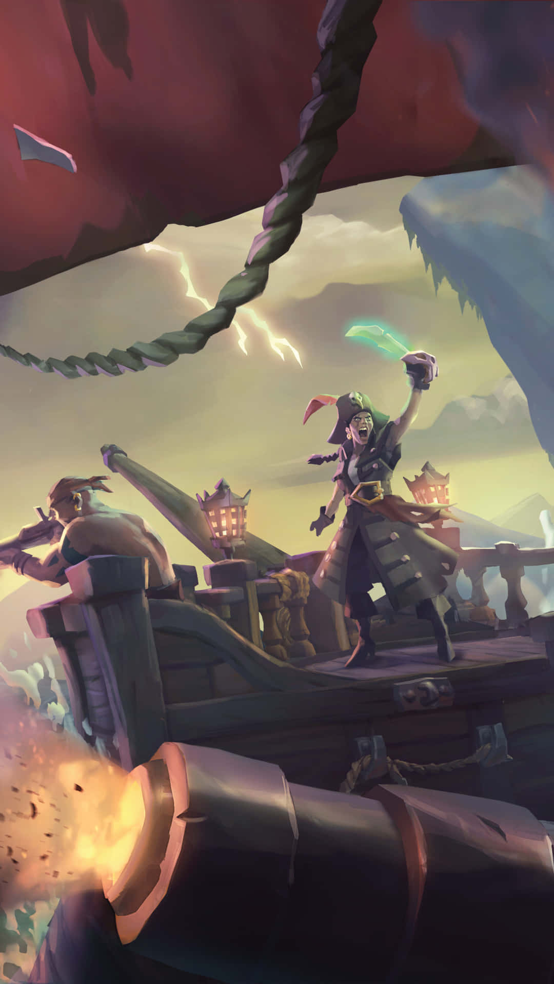 Get Ready To Embark On An Unforgettable Voyage With Sea Of Thieves Wallpaper