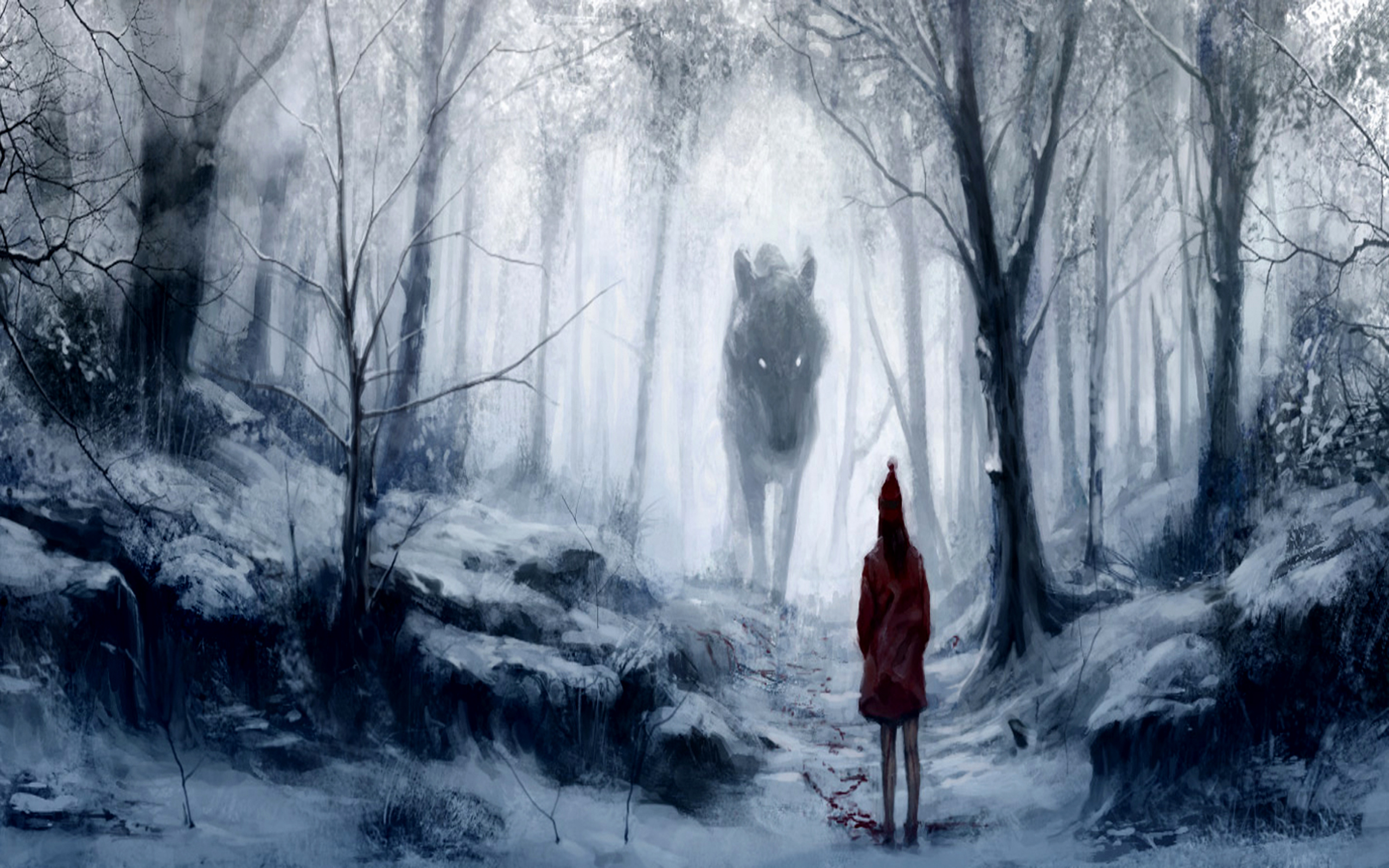 Red Riding Hood HD Wallpaper Background
