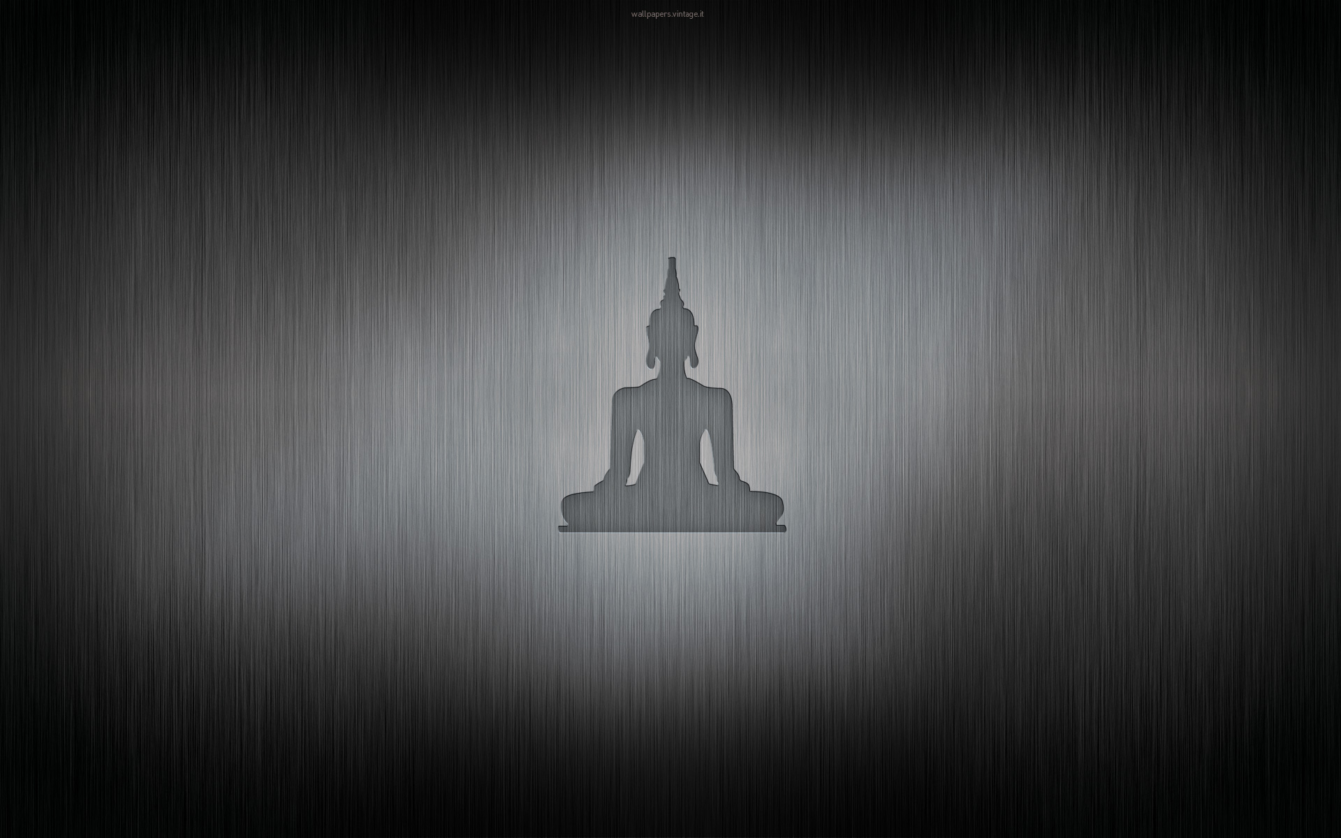 Premium Photo  Black buddha statue with black background