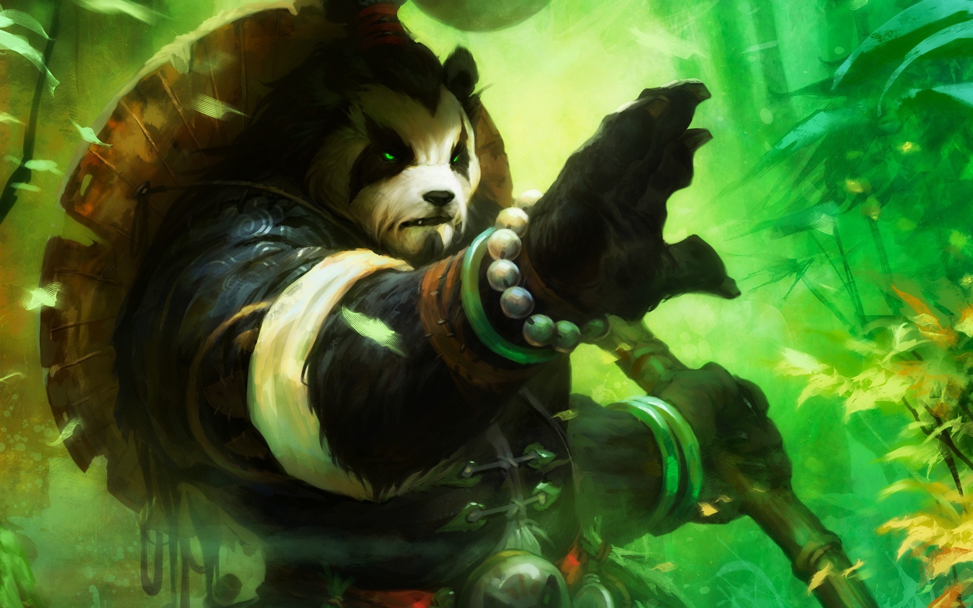 Anime World Of Warcraft Green Jungle Screenshot