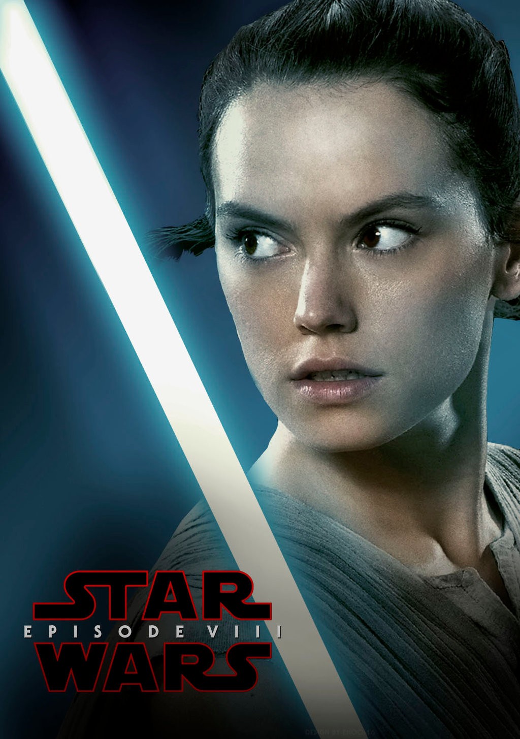 Rey Daisy Ridley Star Wars Lightsaber Wallpaper HD