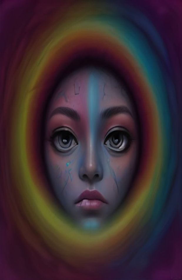 Trippy Face Wallpaper