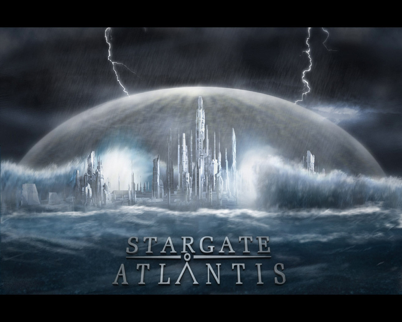 Atlantis In A Storm Stargate