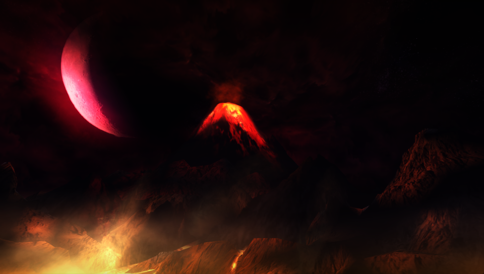 Volcano 3rd Monster Hunter
