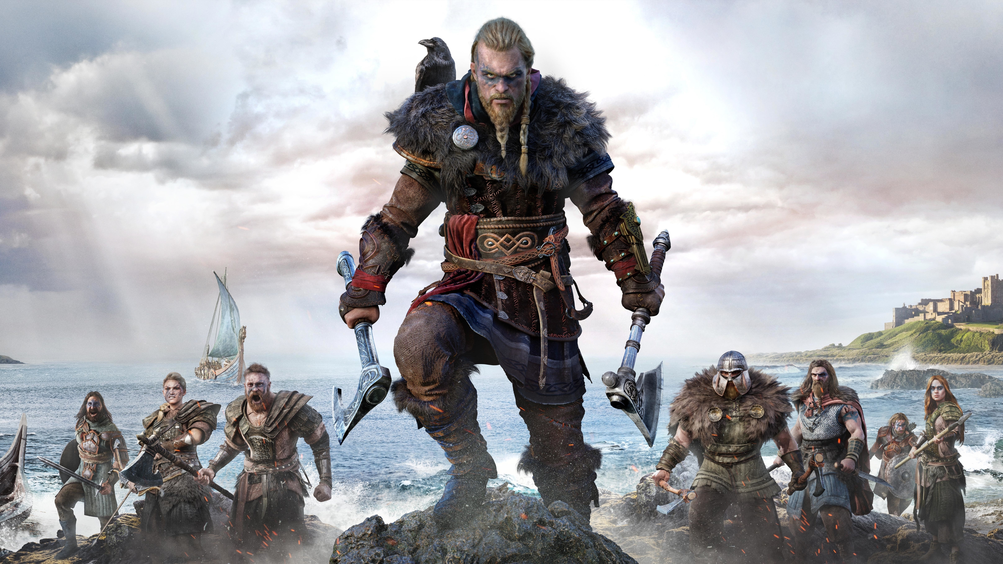 3840x2160 Ragnar Lothbrok Assassins Creed Valhalla 4K Wallpaper 3840x2160