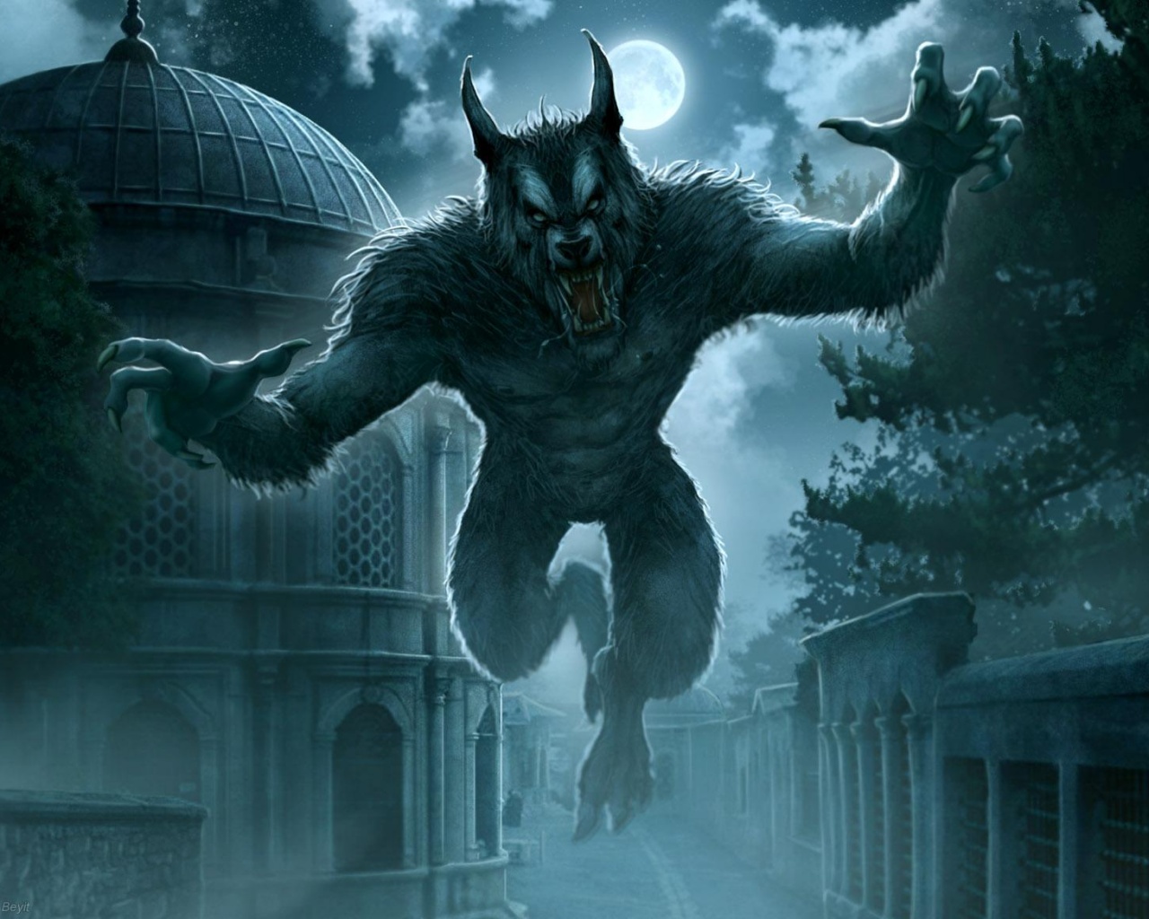Clubs After Dark Image Title Werewolf Wallpaper