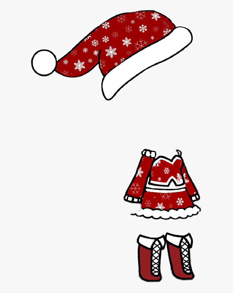Christmas Outfit Gachalife Gachaverse Santa This