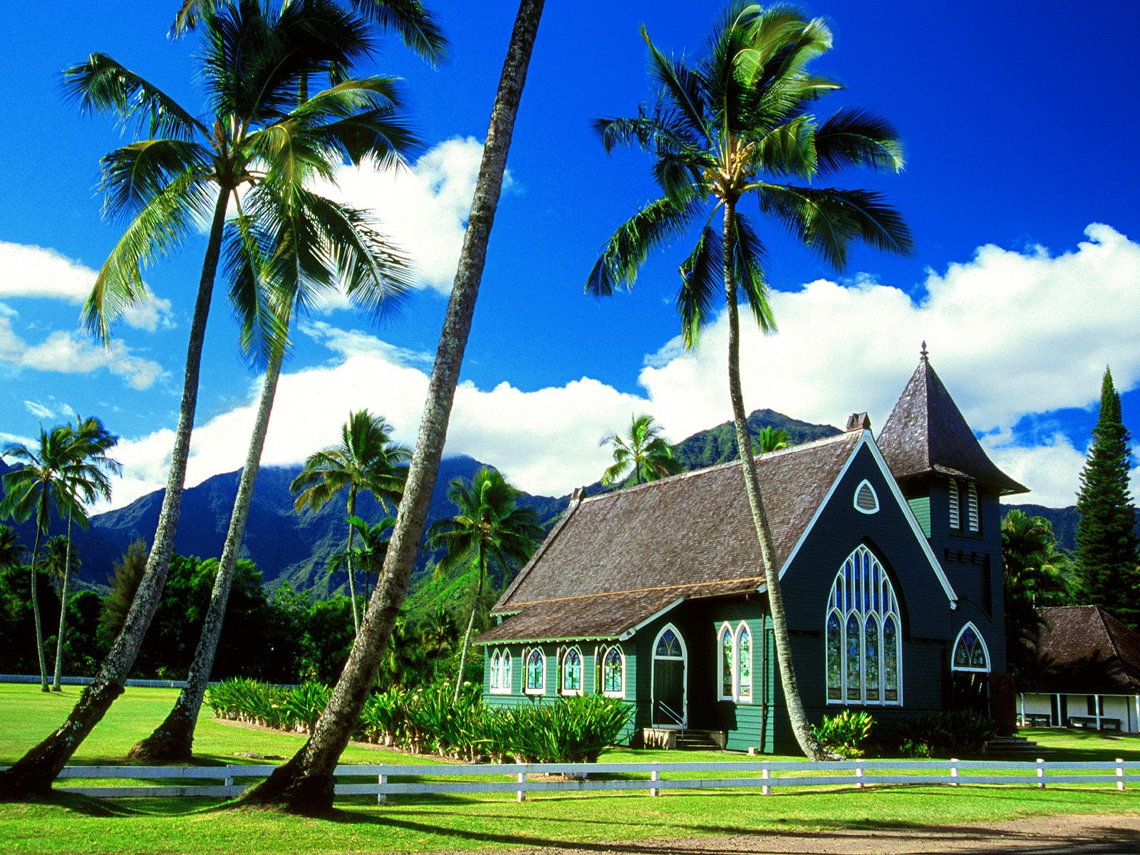 Waioli Huiia Church Hawaii Wallpaper HD