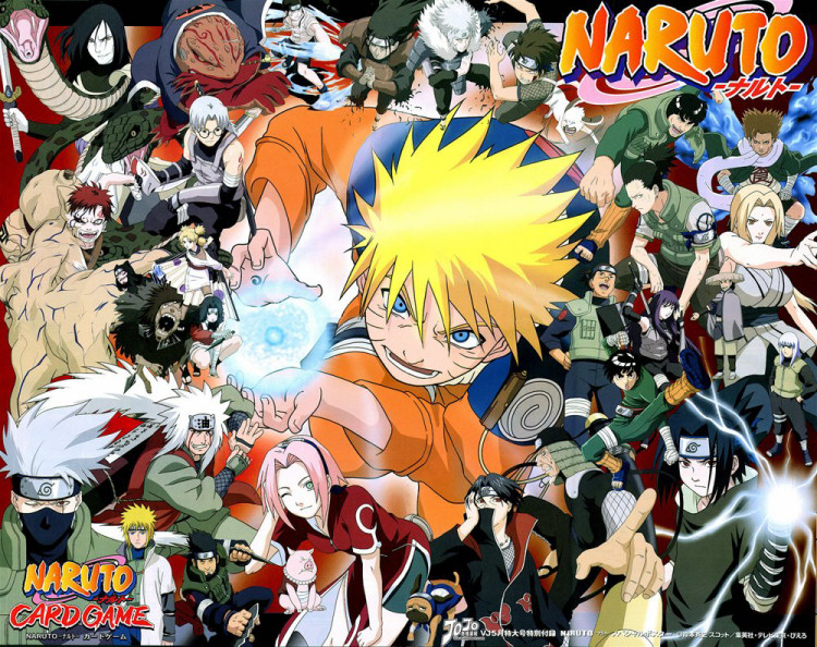 All The Naruto Characters Are In This Image