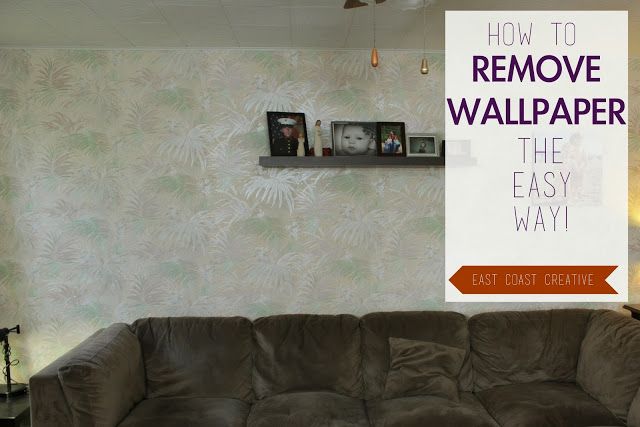 How to Remove Wallpaper the Easy Way DIYs to Try Pinterest 640x427