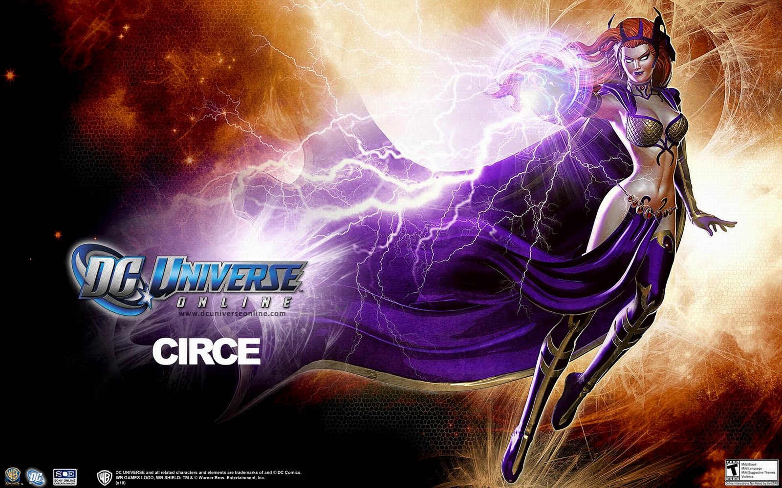 Dc Universe Online Logo Characters HD Wallpaper Desktop