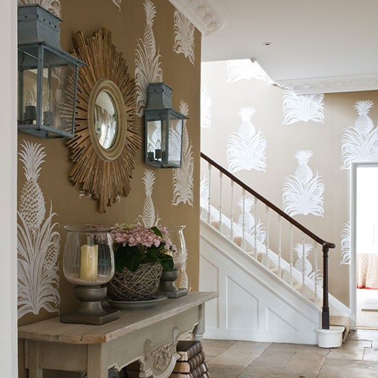 Wallpaper Country Hallway Design Ideas Decorating Housetohome Co