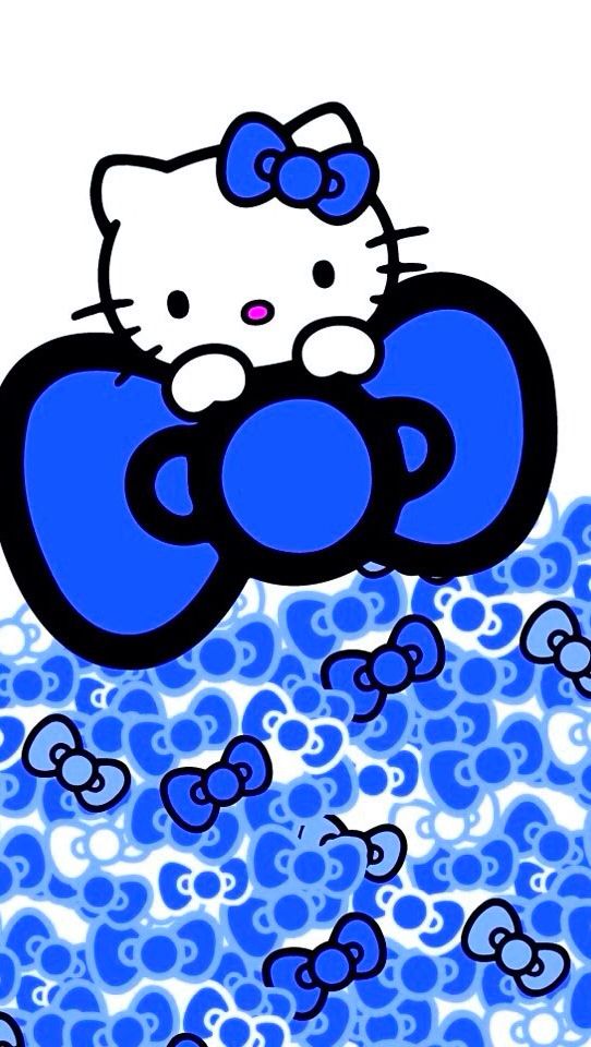 Blue hello kitty HD wallpapers  Pxfuel