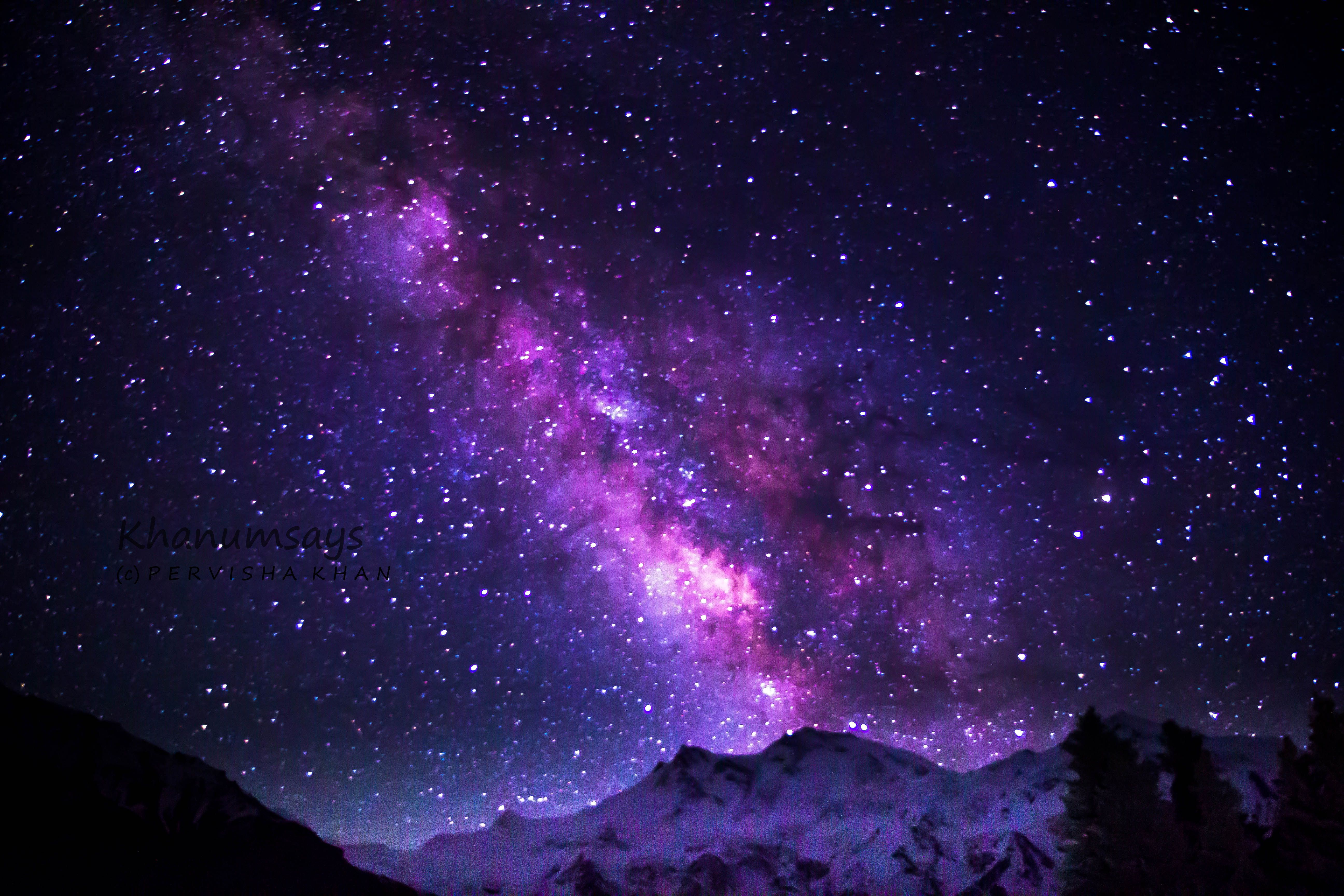 Purple Galaxy Wallpaper