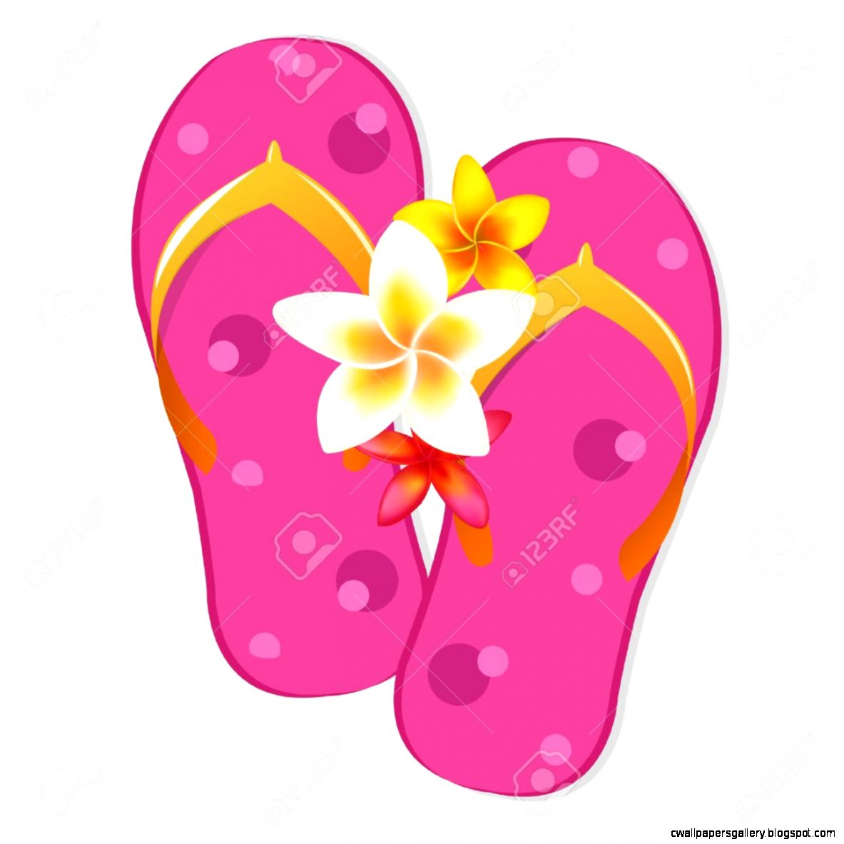 Flip Flop Stock Vector Illustration And Royalty Clipart