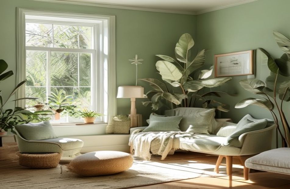 Sage Green Wallpaper