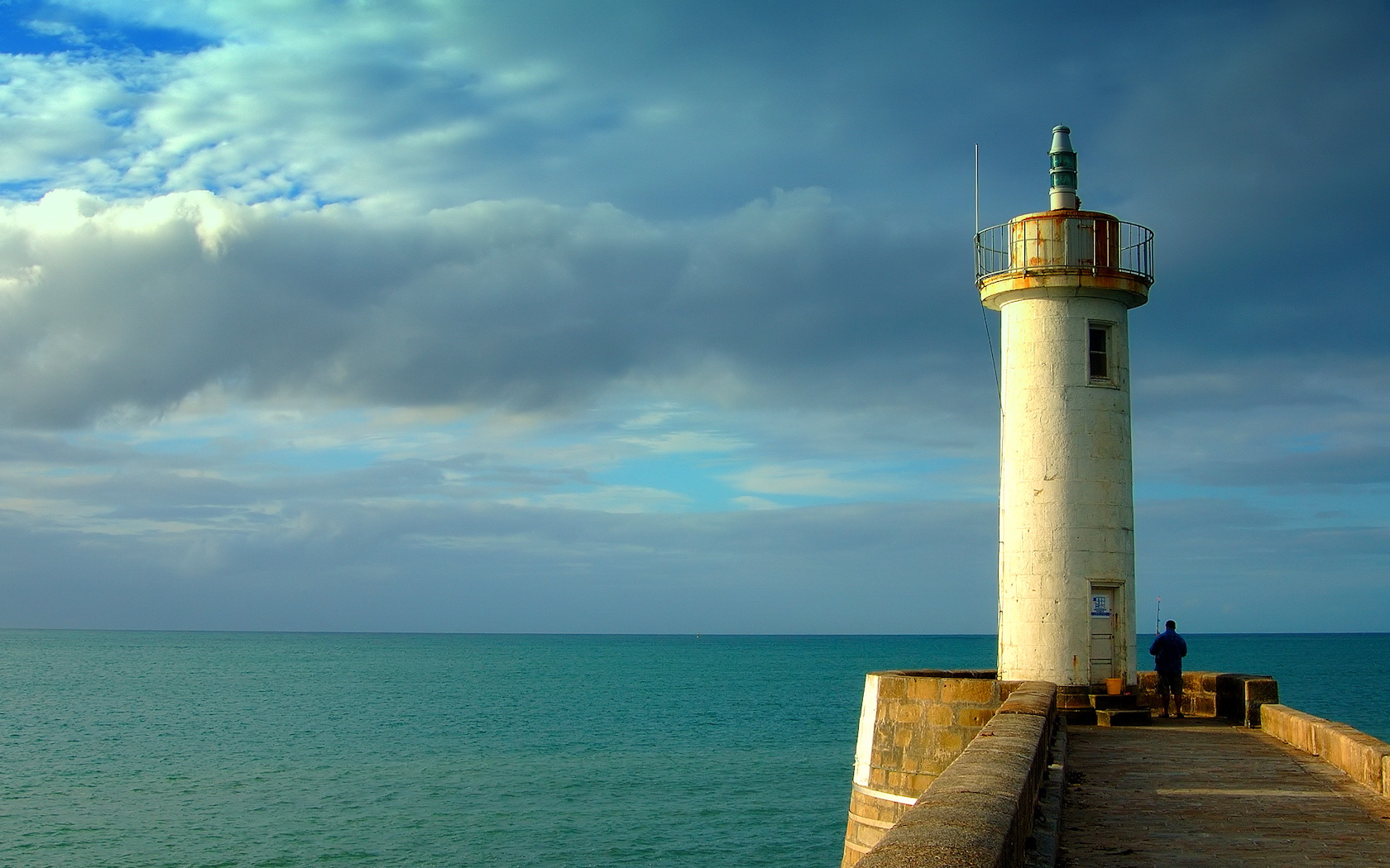 Lighthouse On The Coast Wallpaper Collective