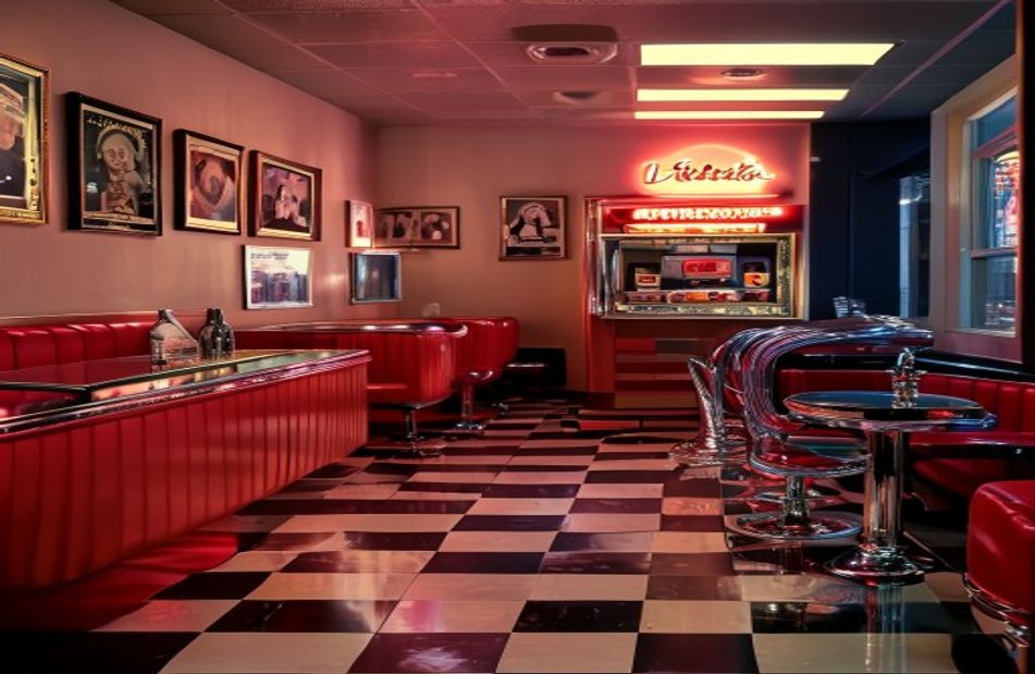 50s Diner Wallpaper