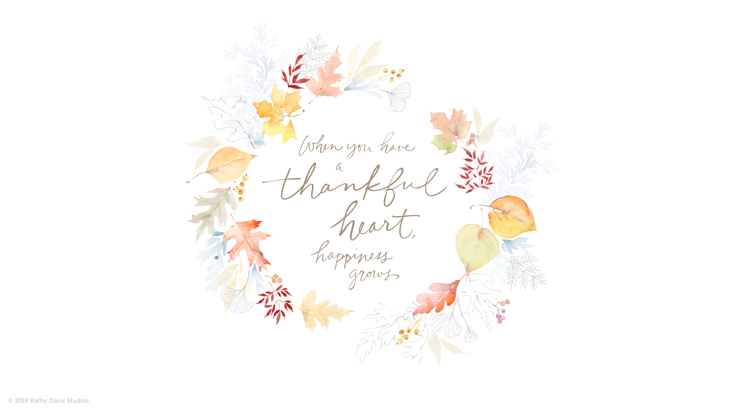 Be Thankful Wallpaper