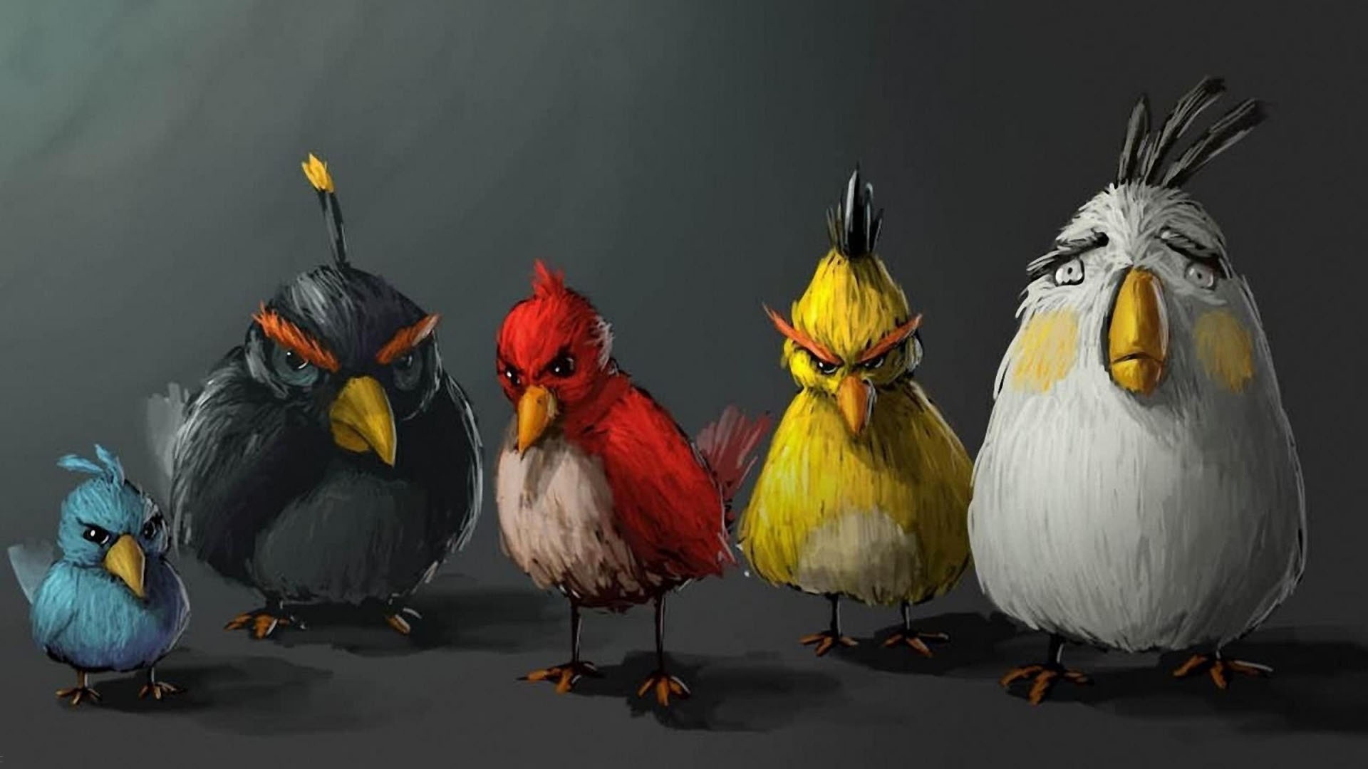 Angry Birds Art Pictures HD Wallpaper
