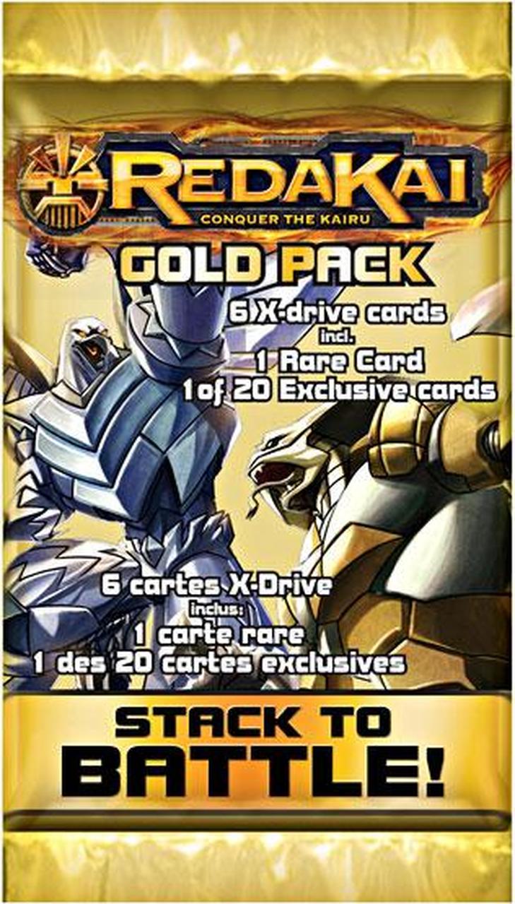 Redakai Conquer The Kairu Gold Booster Pack Spin Master Toywiz