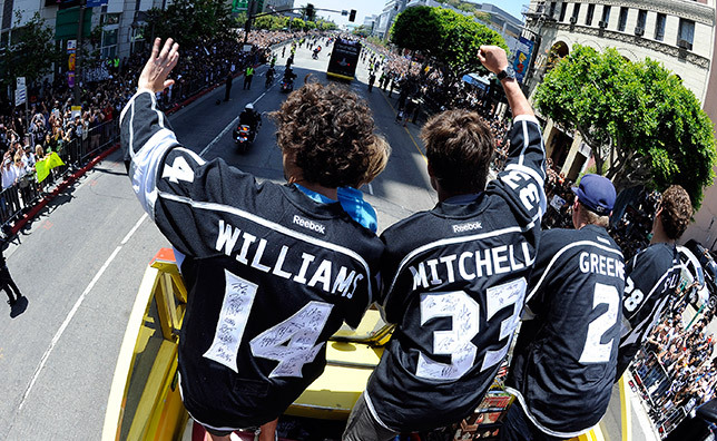 La Kings Stanley Cup Champions South Bay Parade