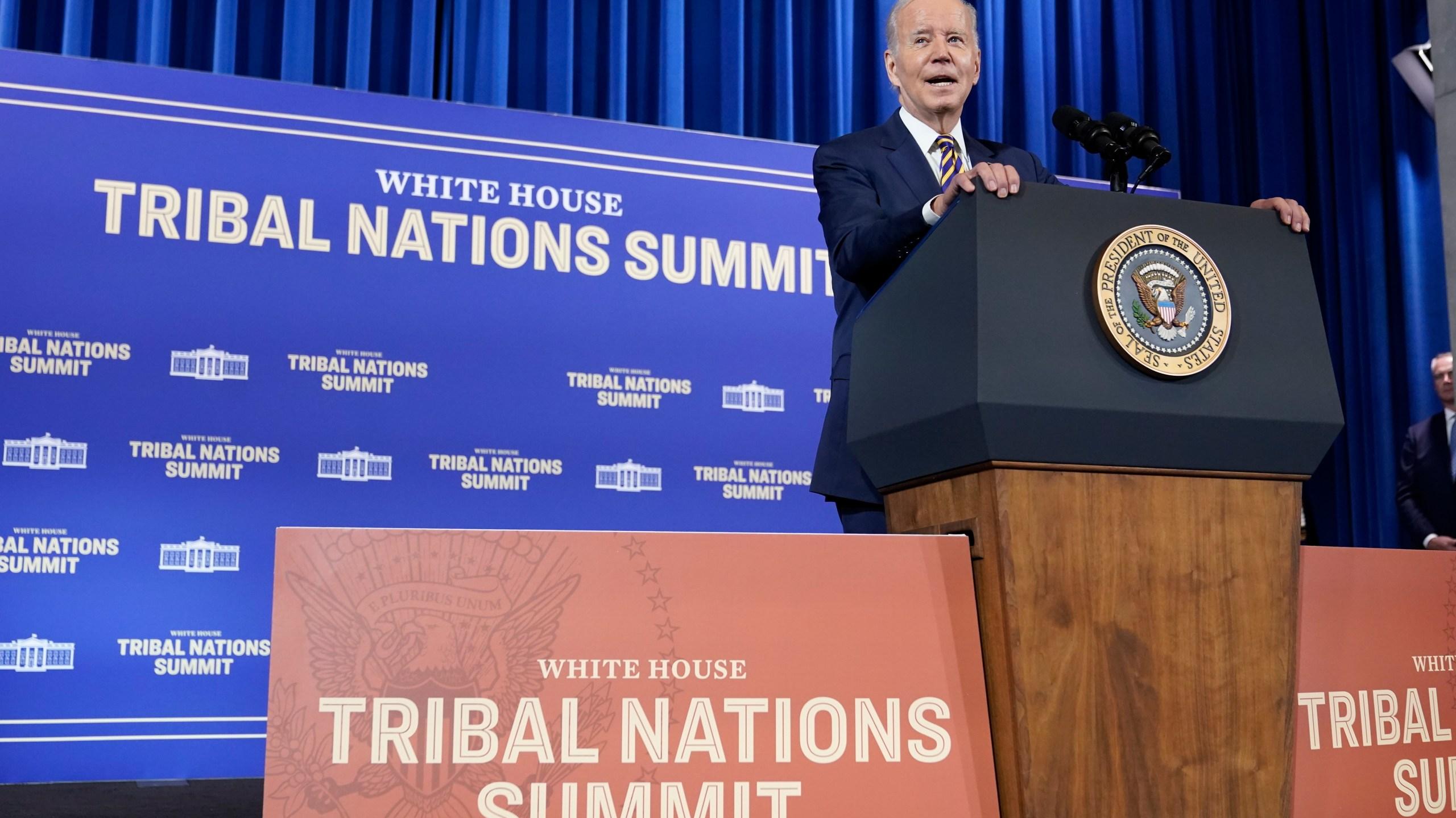 President Joe Biden And The White House Support Indigenous