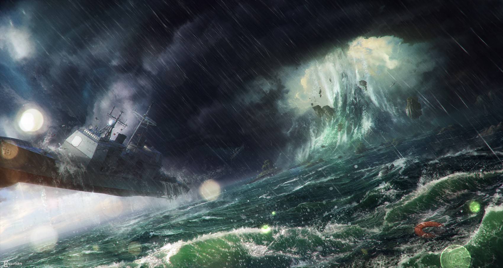 Ocean Storm Wallpaper