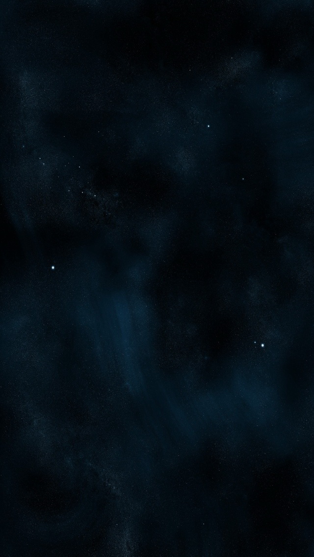 Dark Blue Starry Sky Wallpaper iPhone