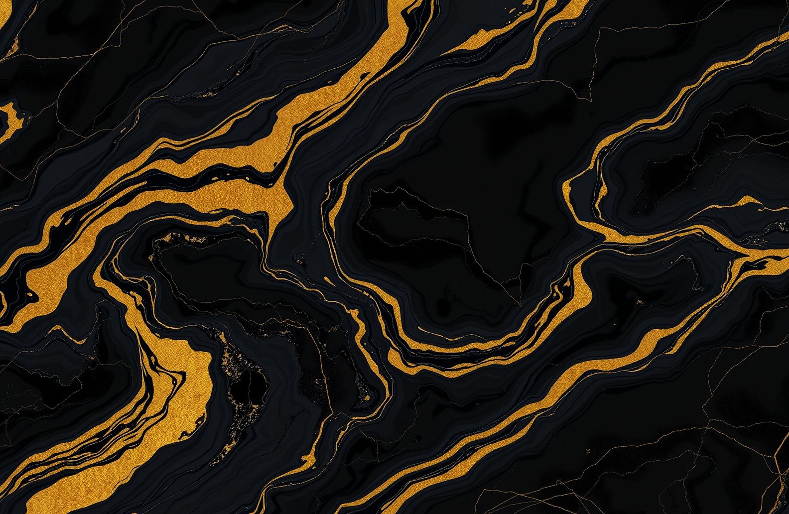 Black And Gold Marble Wallpaper