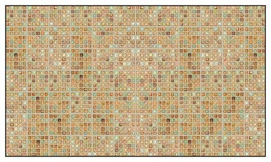 Faux Glass Tile Multi Tan Wall Coverings Contemporary Wallpaper