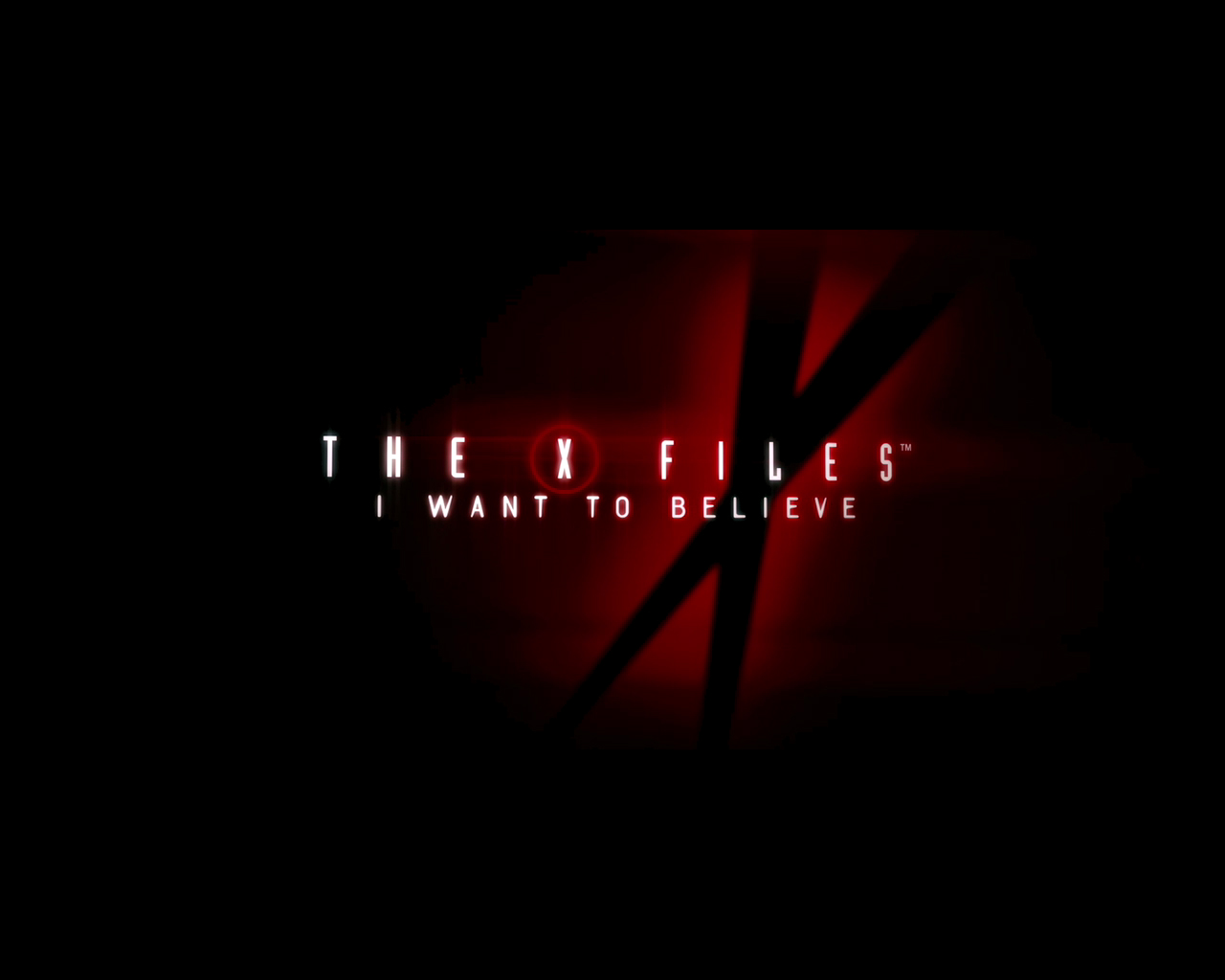 Black Background The X Files I Want To Believe Wallpaper