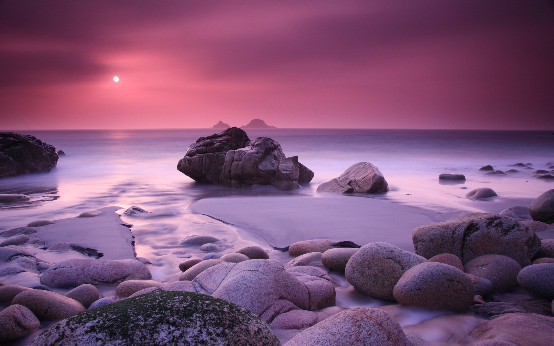 Romantic Sunset On The Shore   1920x1200   1610