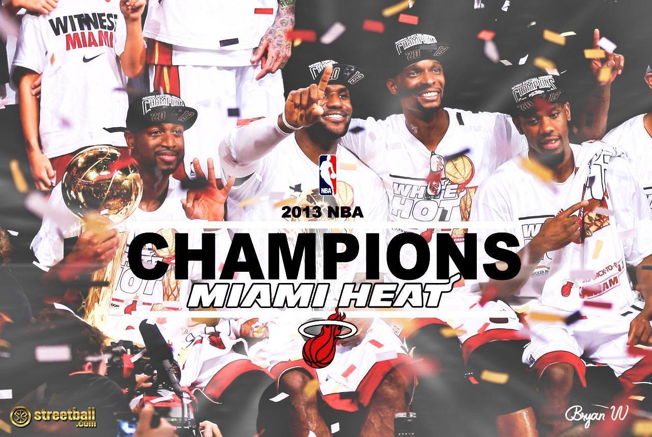 Miami Heat Champions Wallpaper