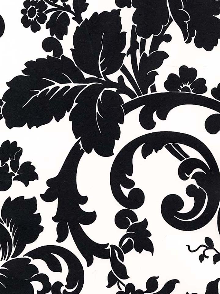 Black And White Prepasted Wallpaper