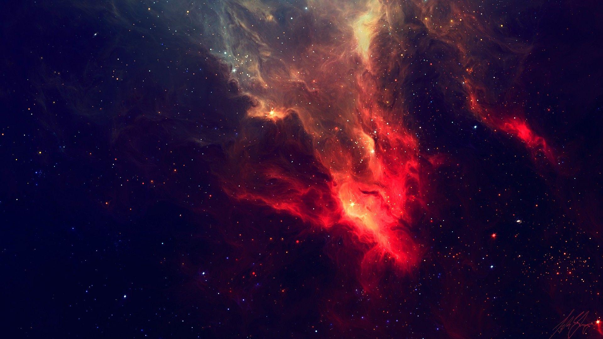 Wallpaper Nebula HD Galaxy Space