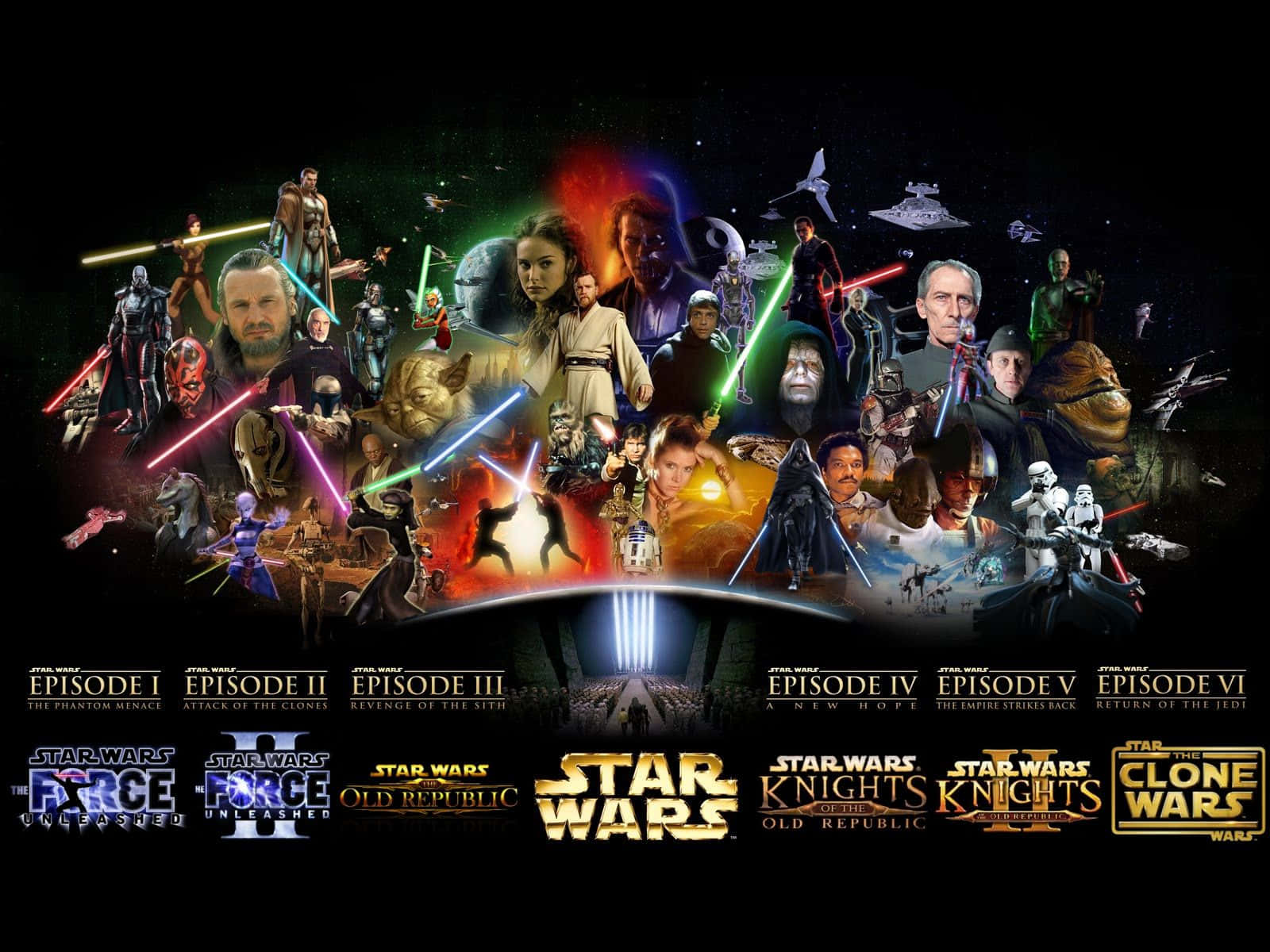Star Wars Characters Wallpaper