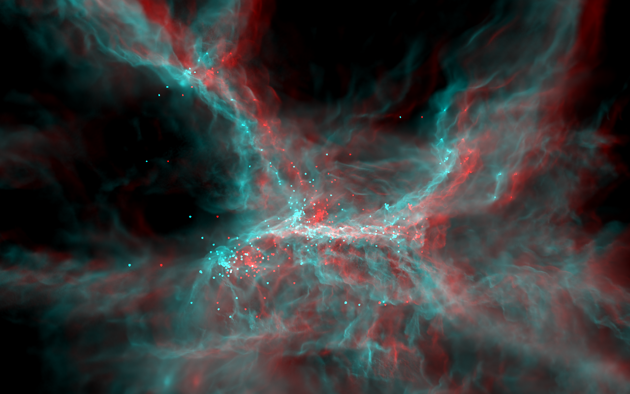 Nebulous Looking Vapor Or Galaxy 3d Wallpaper Digital Art