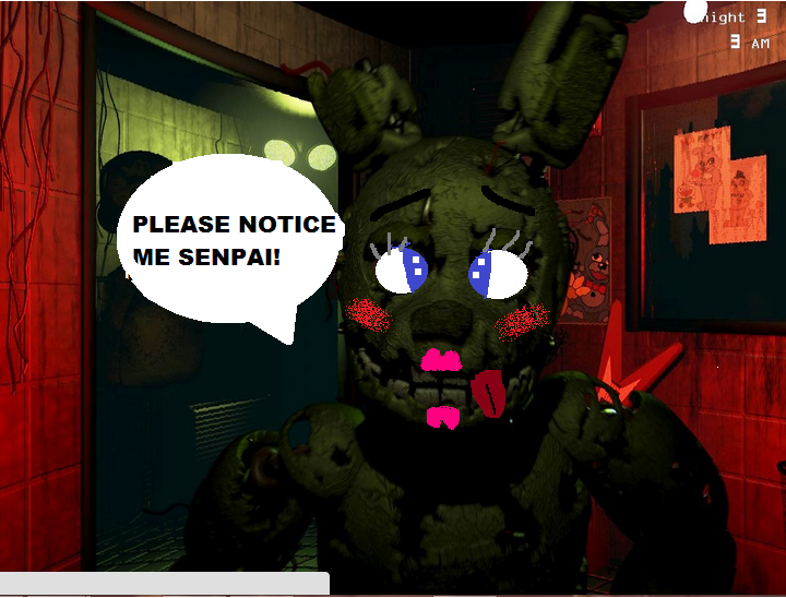 Making Fnaf Not Scary By Skittlecakes