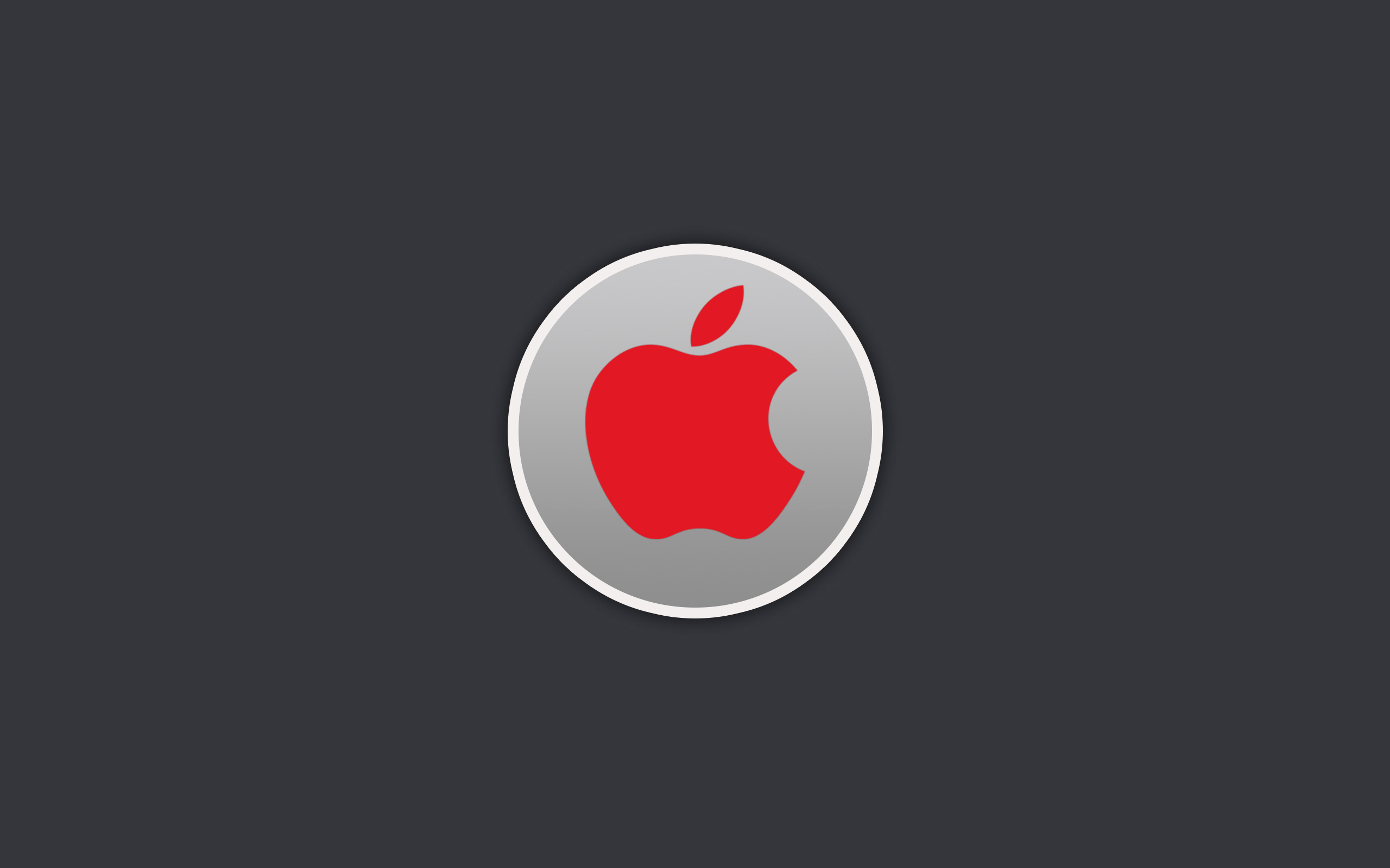 Apple Computer Red Logo HD Wallpapers