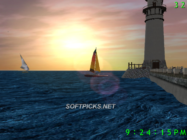 Lighthouse 3d Screensavers