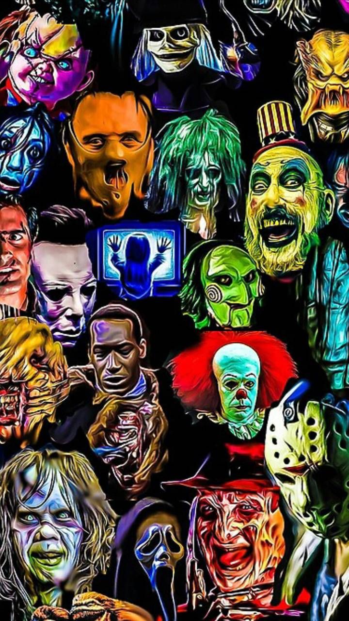 Movies Wallpaper in 2021 Horror artwork Horror cartoon Horror 720x1280