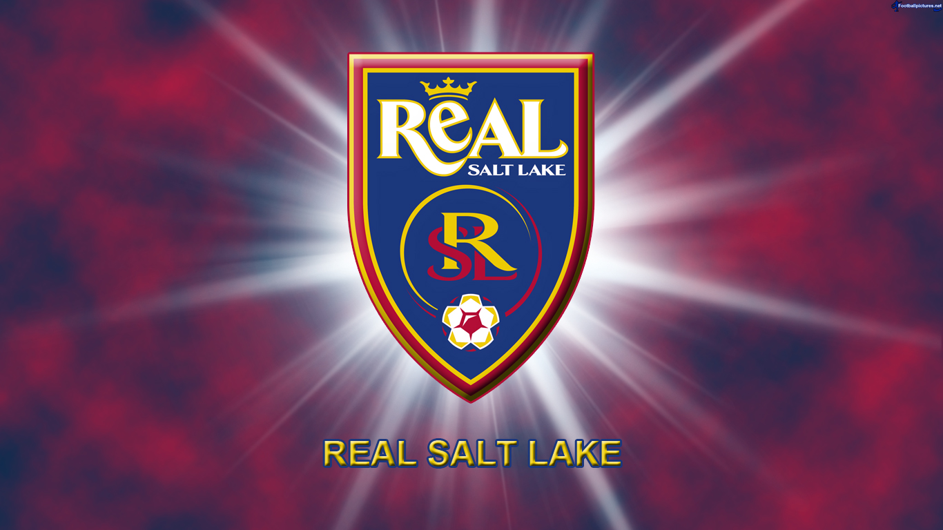 Real Salt Lake Logo Wallpaper Real salt lake hd 1366x768