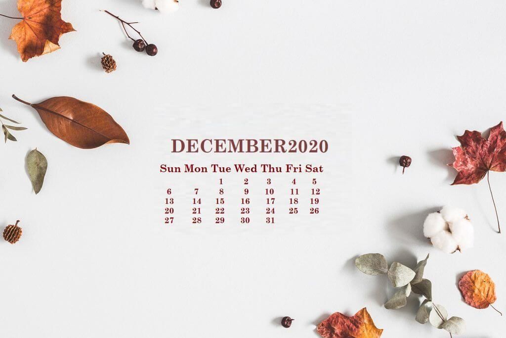 Cute December Calendar Printable Editable Template