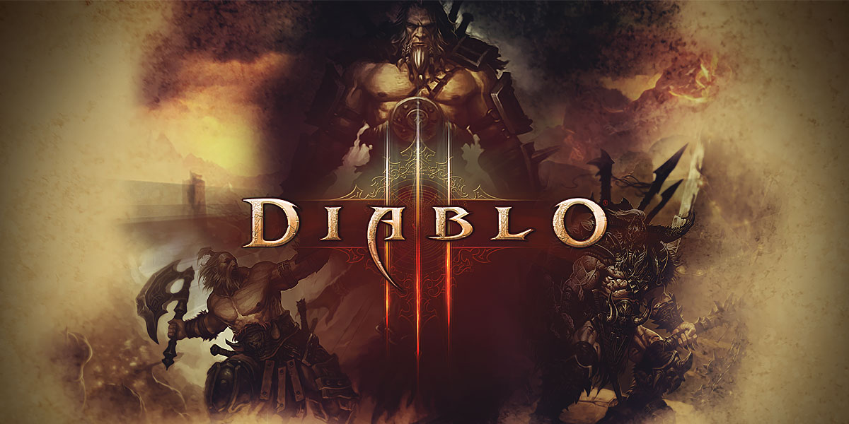 Game Diablo Barbarian Desu Cover Background