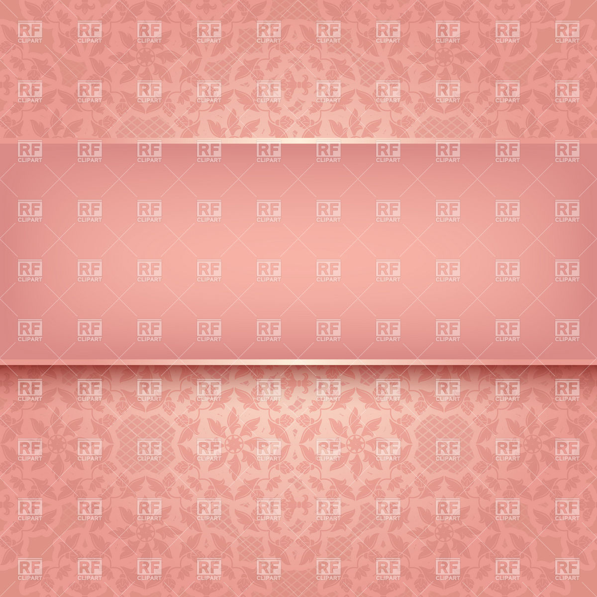 Pink Victorian Style Wallpaper With Space For Text Background