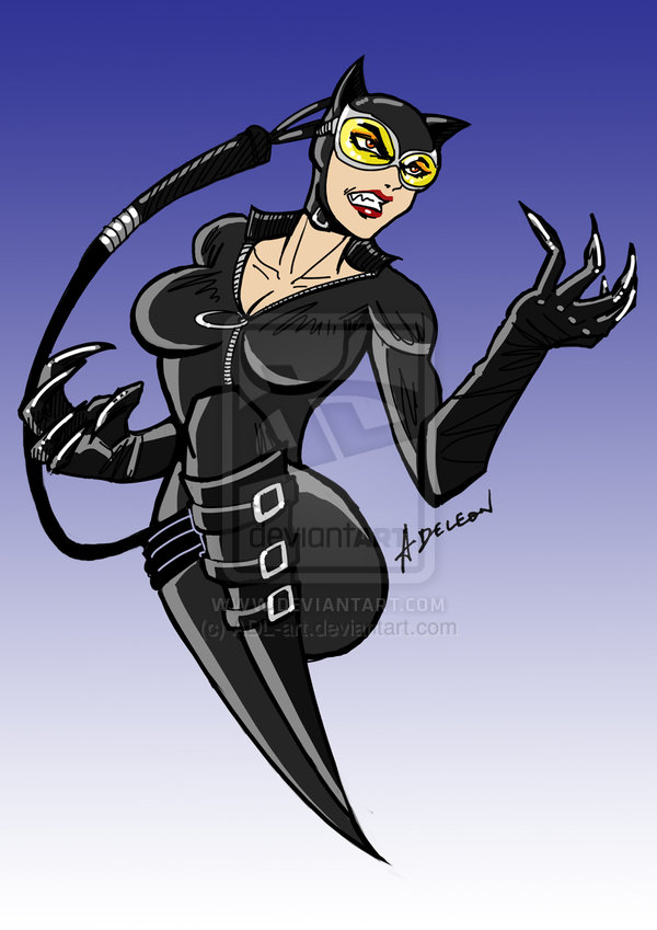 New Catwoman Wip By Adl Art