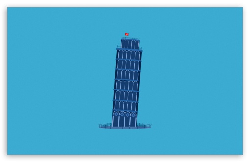 Leaning Tower Of Pisa HD Wallpaper For Standard Fullscreen