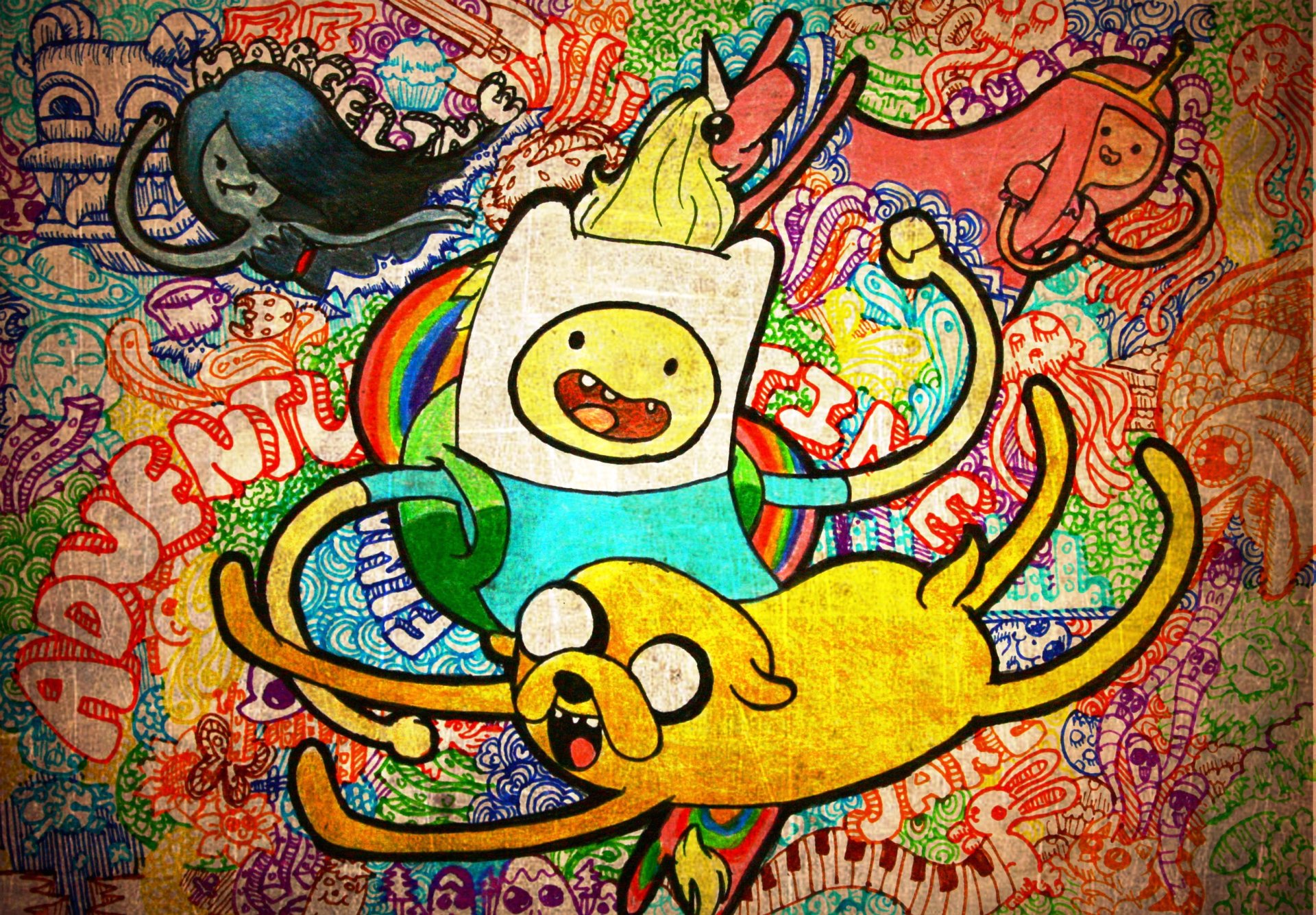 Wallpaper Adventure Time Finn And Jake Cartoons
