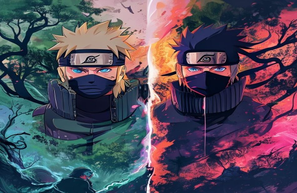 Kakashi And Obito Wallpaper